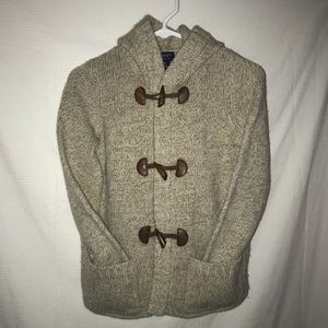 NWOT American Eagle hooded sweater jacket